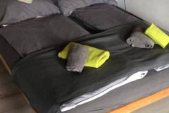 gemütliches Doppelbett
